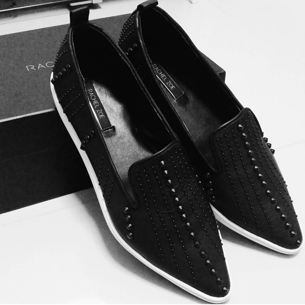 Rachel Zoe studded flats
